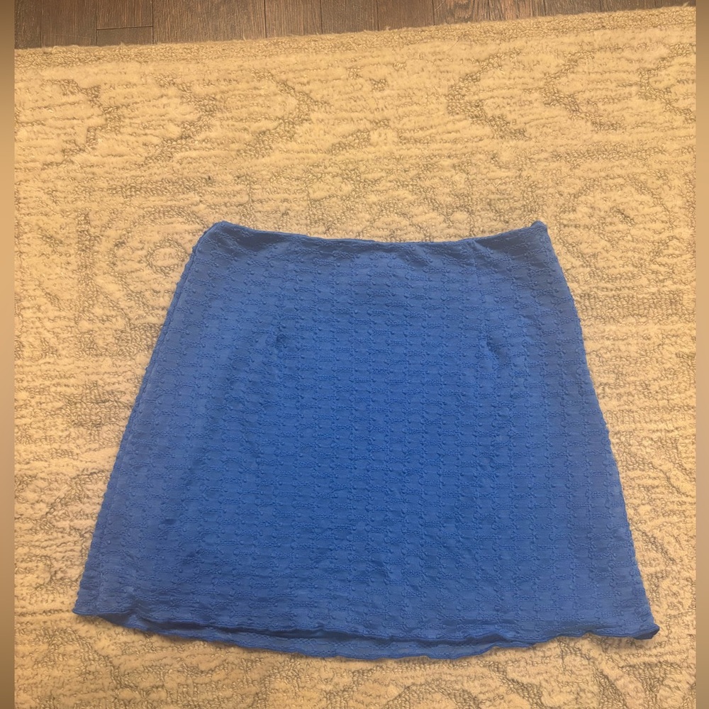 Princess Polly Royal Blue Mini Skirt | Size 4